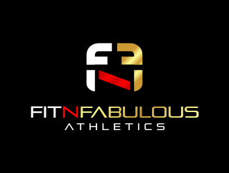 FIT N FABULOUS ATHLETICS logo design by Dhieko