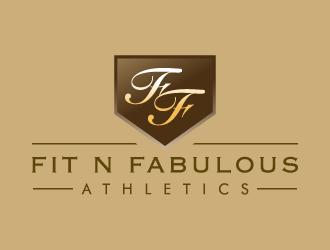 FIT N FABULOUS ATHLETICS logo design by pencilhand