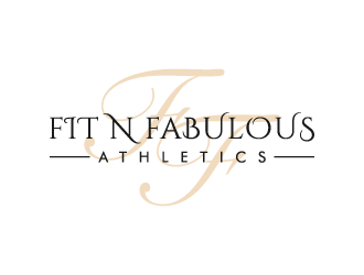 FIT N FABULOUS ATHLETICS logo design by pencilhand