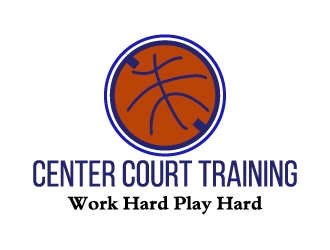 Center Court Training logo design by pilKB