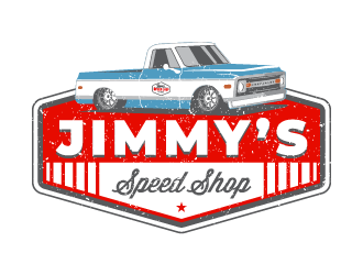 Jimmy’s Speed Shop logo design by Ultimatum