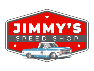 Jimmy’s Speed Shop logo design by Ultimatum