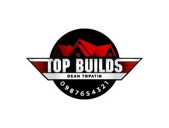 Top Builds logo design by Moon