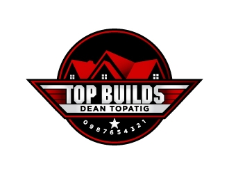 Top Builds logo design by Moon