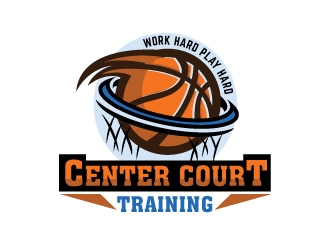 Center Court Training logo design by LucidSketch