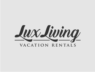 LuxLiving Vacation Rentals logo design by GemahRipah