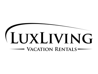 LuxLiving Vacation Rentals logo design by pel4ngi