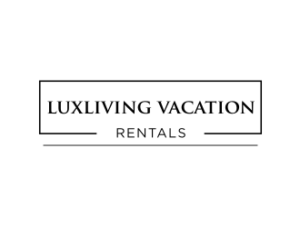 LuxLiving Vacation Rentals logo design by johana