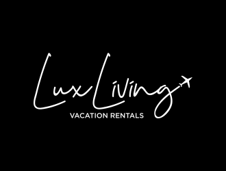 LuxLiving Vacation Rentals logo design by qqdesigns