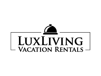 LuxLiving Vacation Rentals logo design by kgcreative