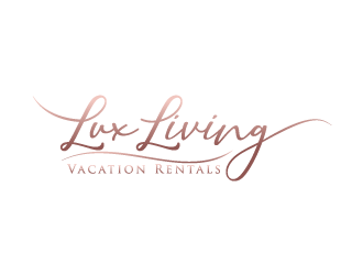 LuxLiving Vacation Rentals logo design by kgcreative