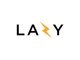 LAZY logo design by blessings