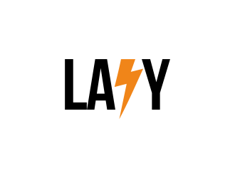 LAZY logo design by Girly