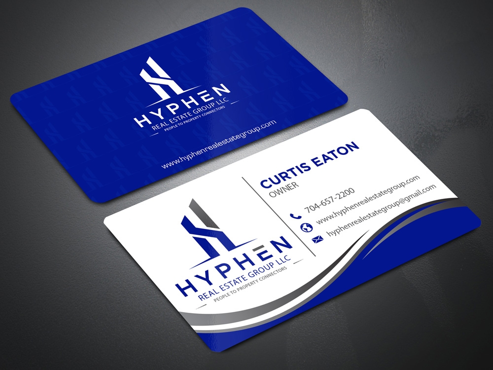 Hyphen Real Estate Group LLC logo design by Gelotine