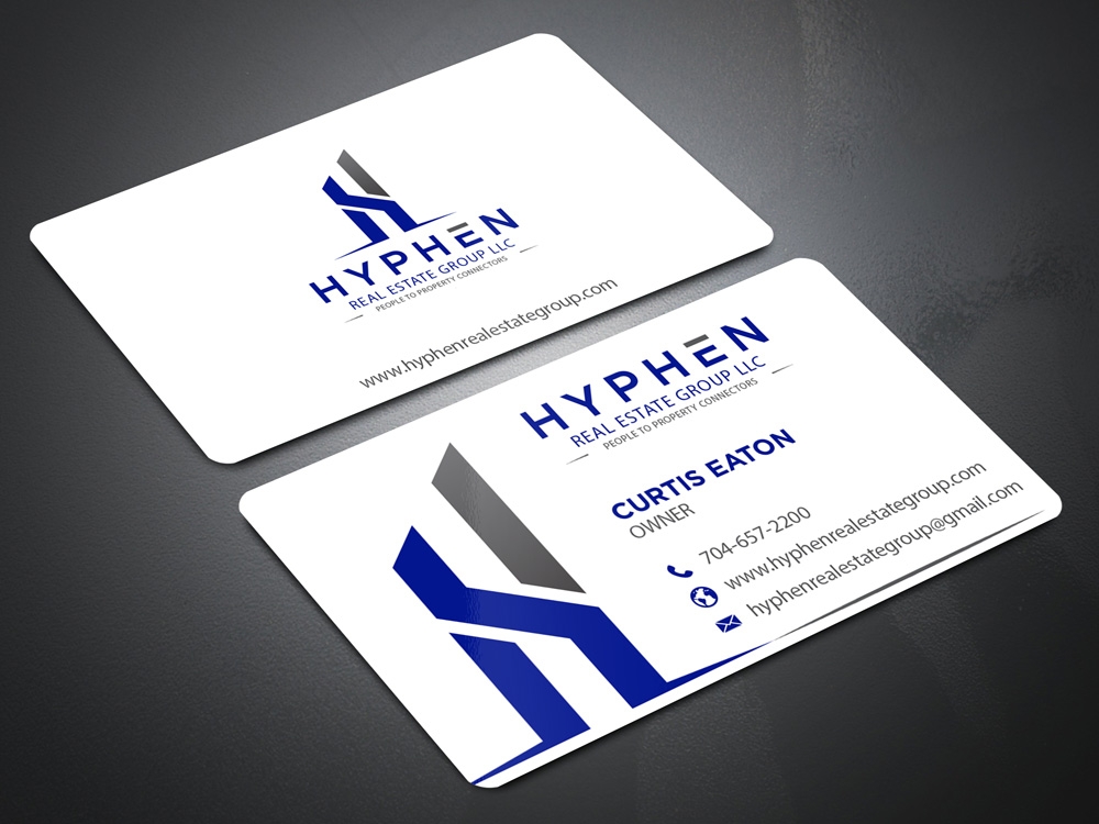 Hyphen Real Estate Group LLC logo design by Gelotine