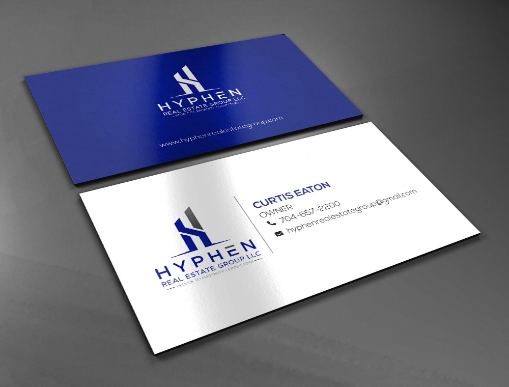 Hyphen Real Estate Group LLC logo design by fritsB