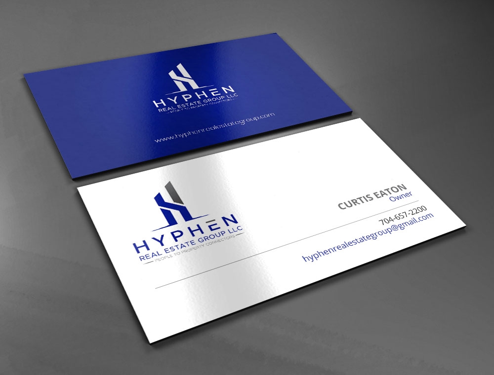 Hyphen Real Estate Group LLC logo design by fritsB