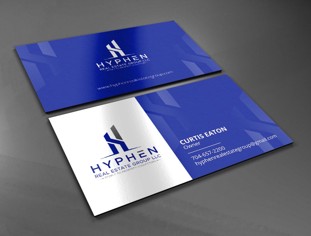 Hyphen Real Estate Group LLC logo design by fritsB