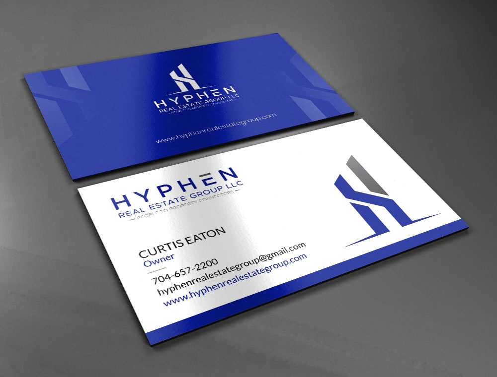 Hyphen Real Estate Group LLC logo design by fritsB