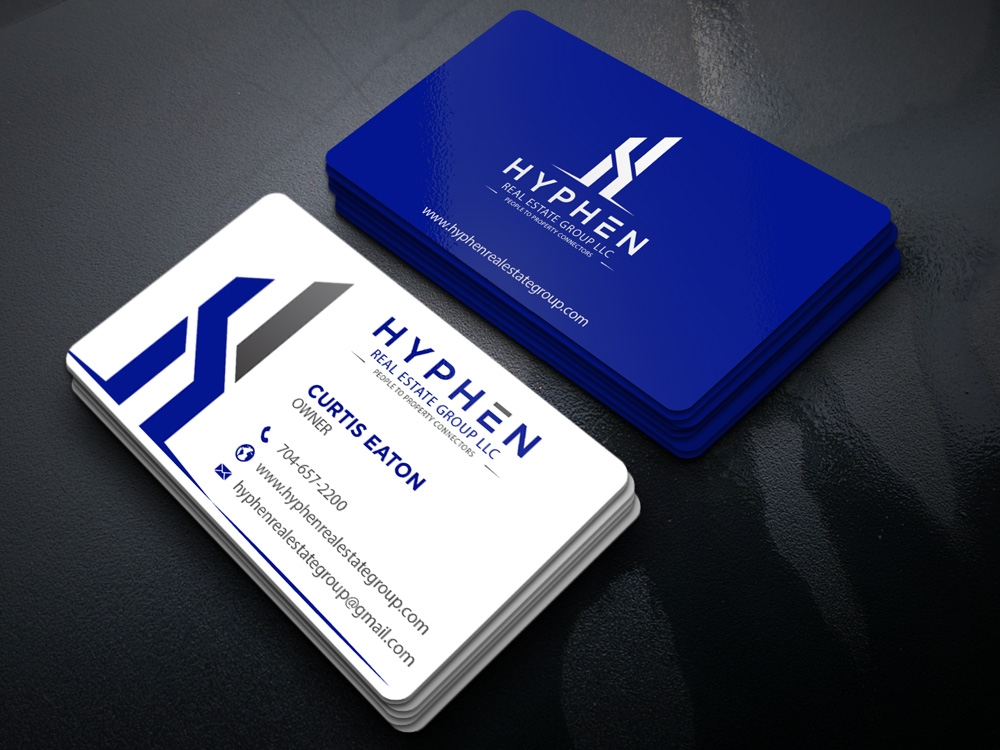 Hyphen Real Estate Group LLC logo design by Gelotine