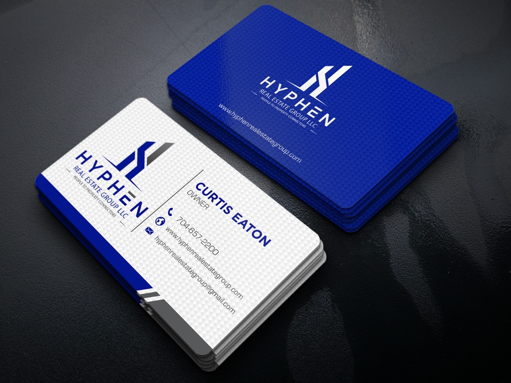 Hyphen Real Estate Group LLC logo design by Gelotine