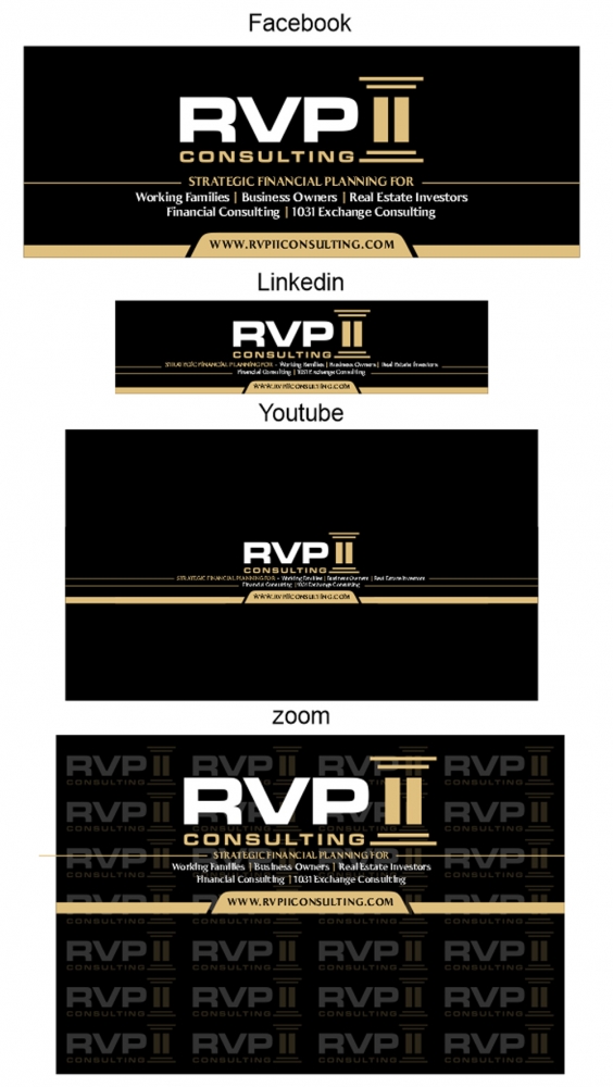 RVP II Consulting logo design by Realistis