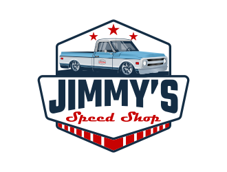 Jimmy’s Speed Shop logo design by brandshark