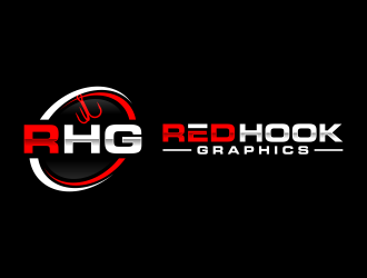 Red hook graphics logo design by ubai popi
