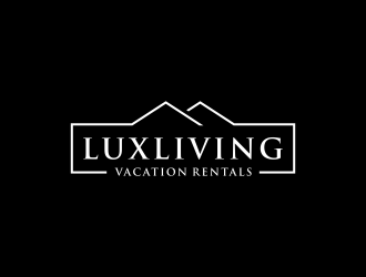 LuxLiving Vacation Rentals logo design by checx