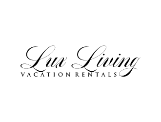 LuxLiving Vacation Rentals logo design by aflah