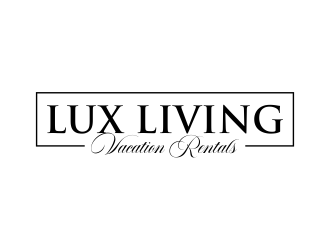 LuxLiving Vacation Rentals logo design by aflah