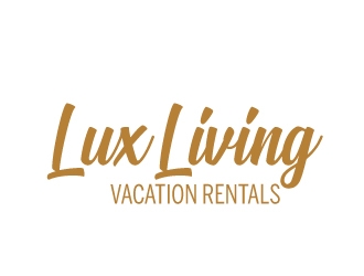 LuxLiving Vacation Rentals logo design by AamirKhan