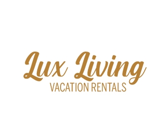 LuxLiving Vacation Rentals logo design by AamirKhan