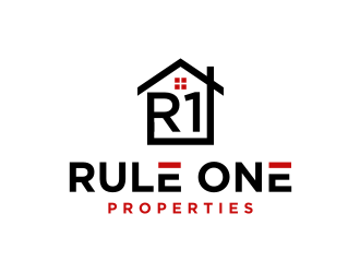 Rule One Properties logo design by GemahRipah