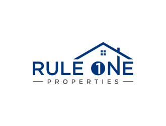 Rule One Properties logo design by salis17