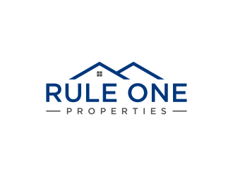 Rule One Properties logo design by salis17