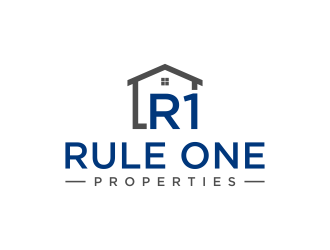 Rule One Properties logo design by salis17