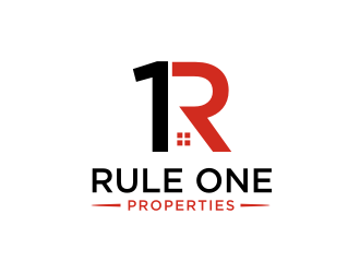 Rule One Properties logo design by tejo