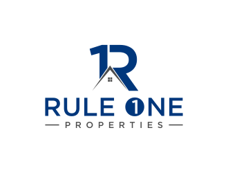 Rule One Properties logo design by salis17