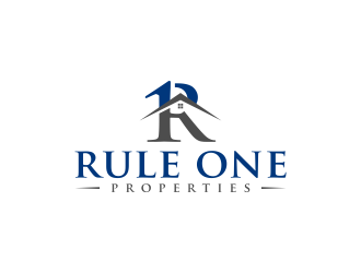 Rule One Properties logo design by salis17