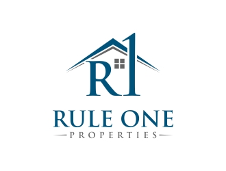 Rule One Properties logo design by javaz