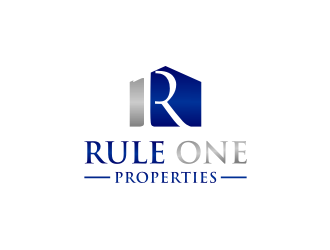 Rule One Properties logo design by Nafaz