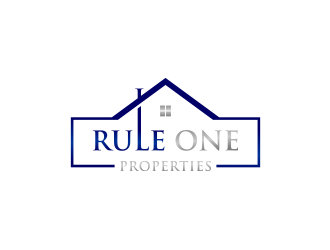 Rule One Properties logo design by Nafaz