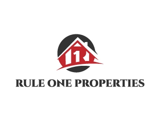 Rule One Properties logo design by kasperdz