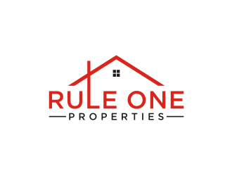 Rule One Properties logo design by carman