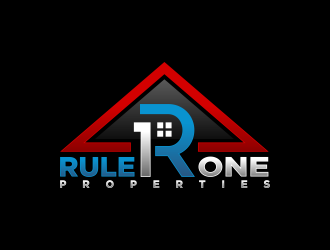 Rule One Properties logo design by FirmanGibran