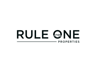 Rule One Properties logo design by nurul_rizkon