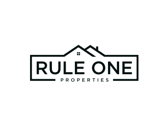 Rule One Properties logo design by nurul_rizkon