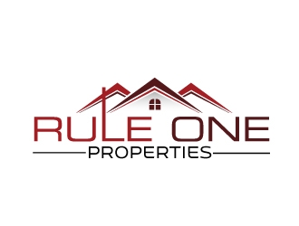 Rule One Properties logo design by AamirKhan