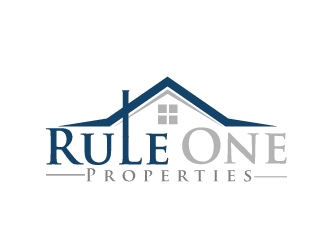 Rule One Properties logo design by AamirKhan